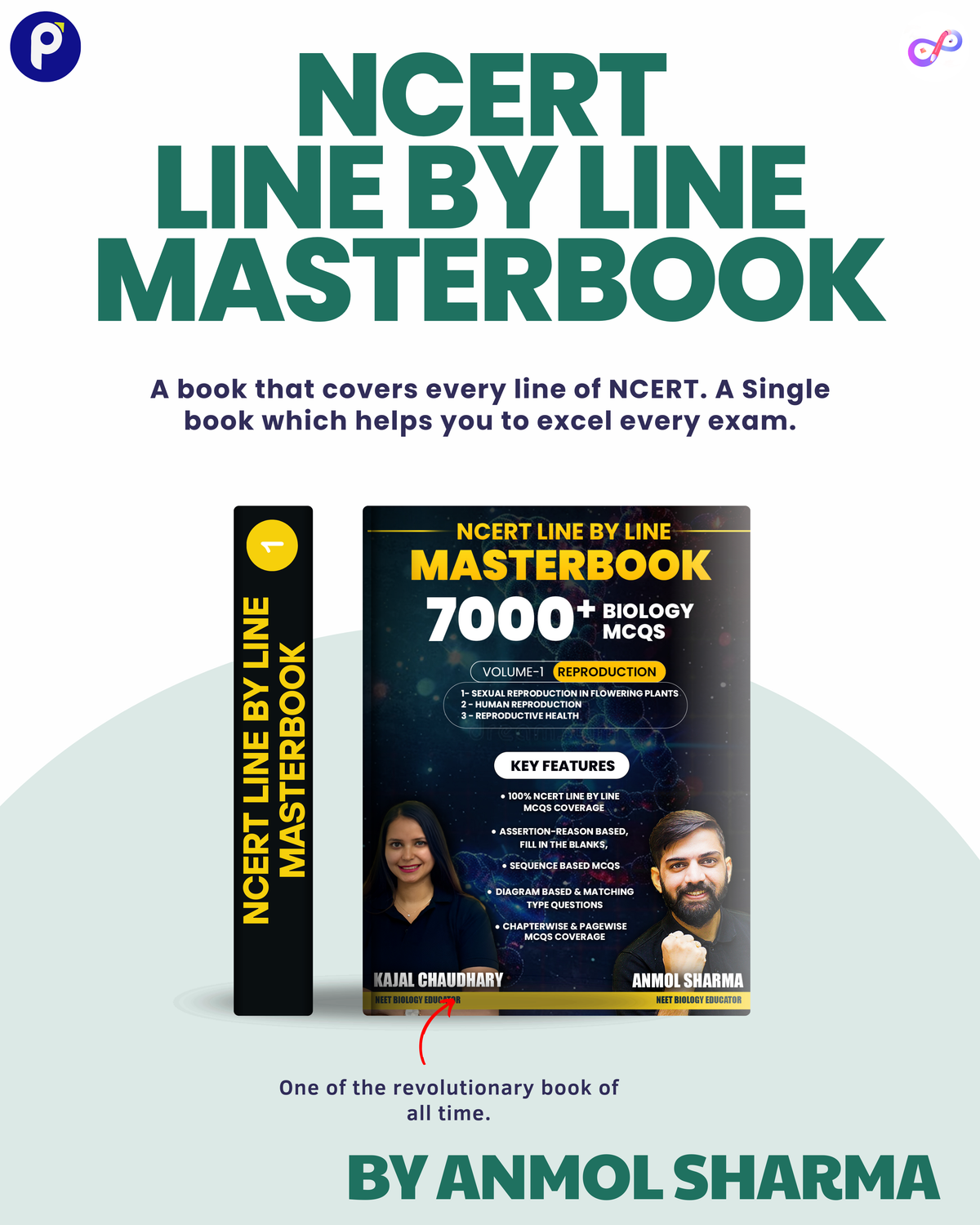 Class 12 Biology – NCERT Line-by-Line Masterbook Digital Copy